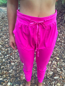 Sonic Pink Butter Joggers